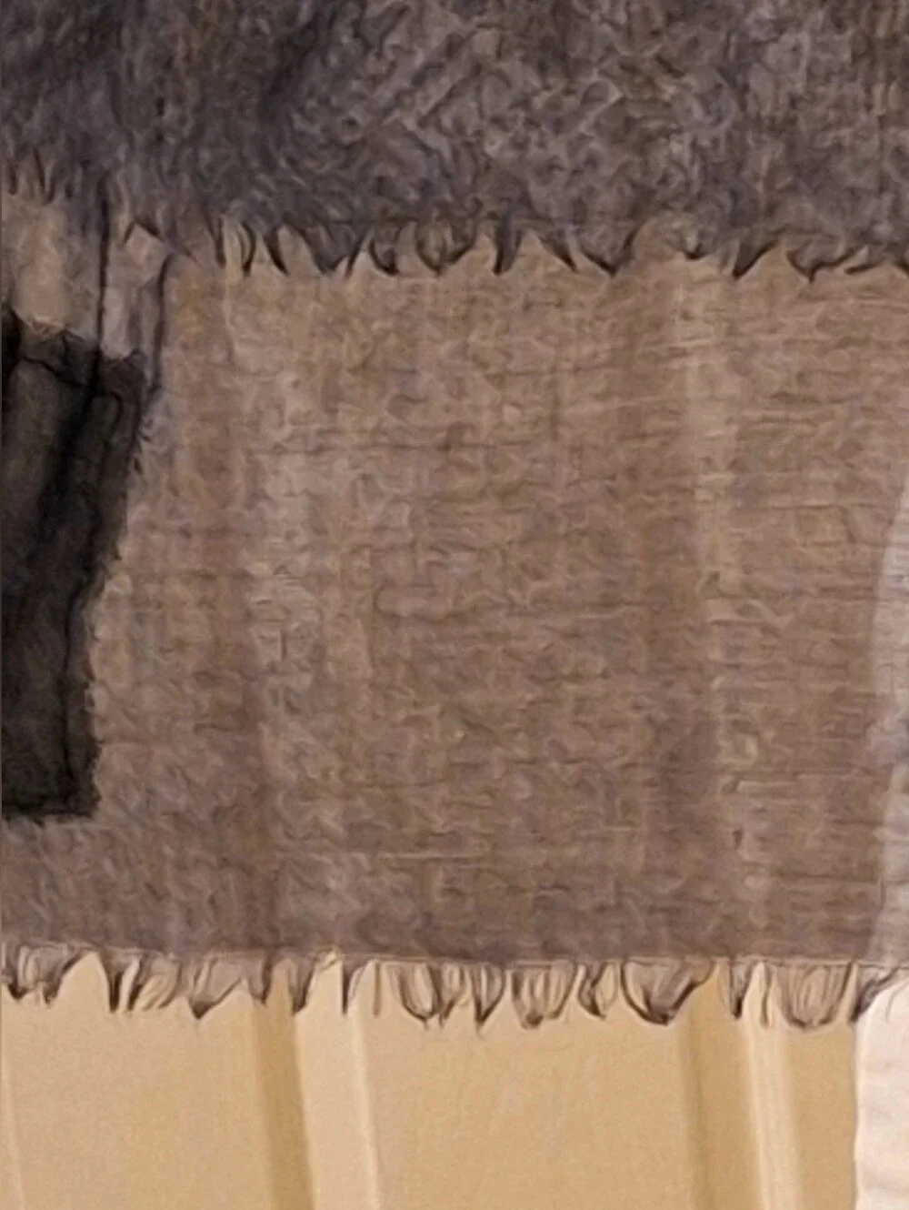 KRISTENSEN DU NORD | Black/Grey Shawl